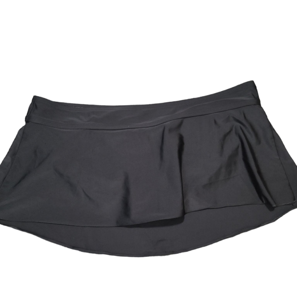 KONA SOL black swim skirt L